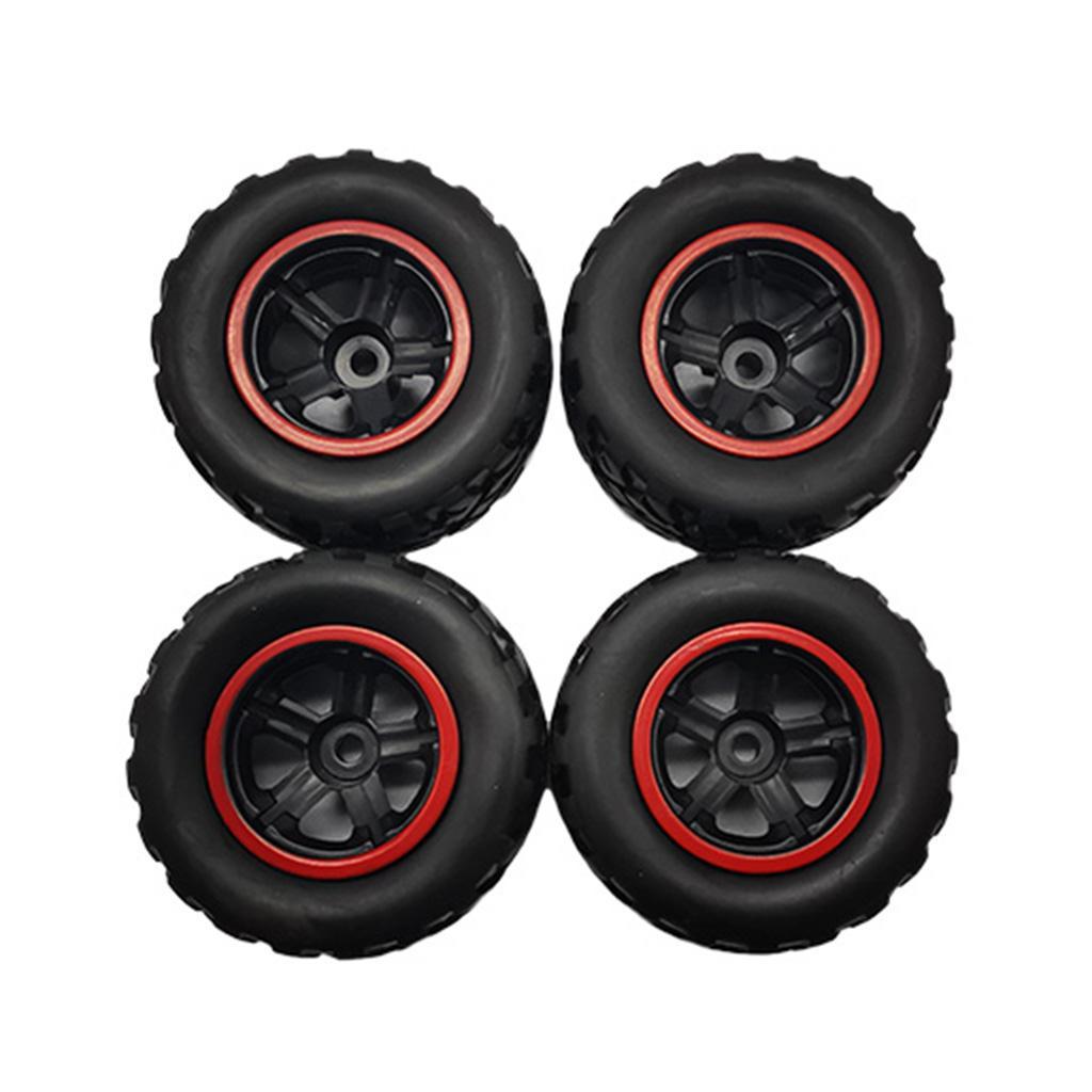 Rc Hobby Grade Truck - مجموعة إطارات مطاطية لسيارات التحكم عن
