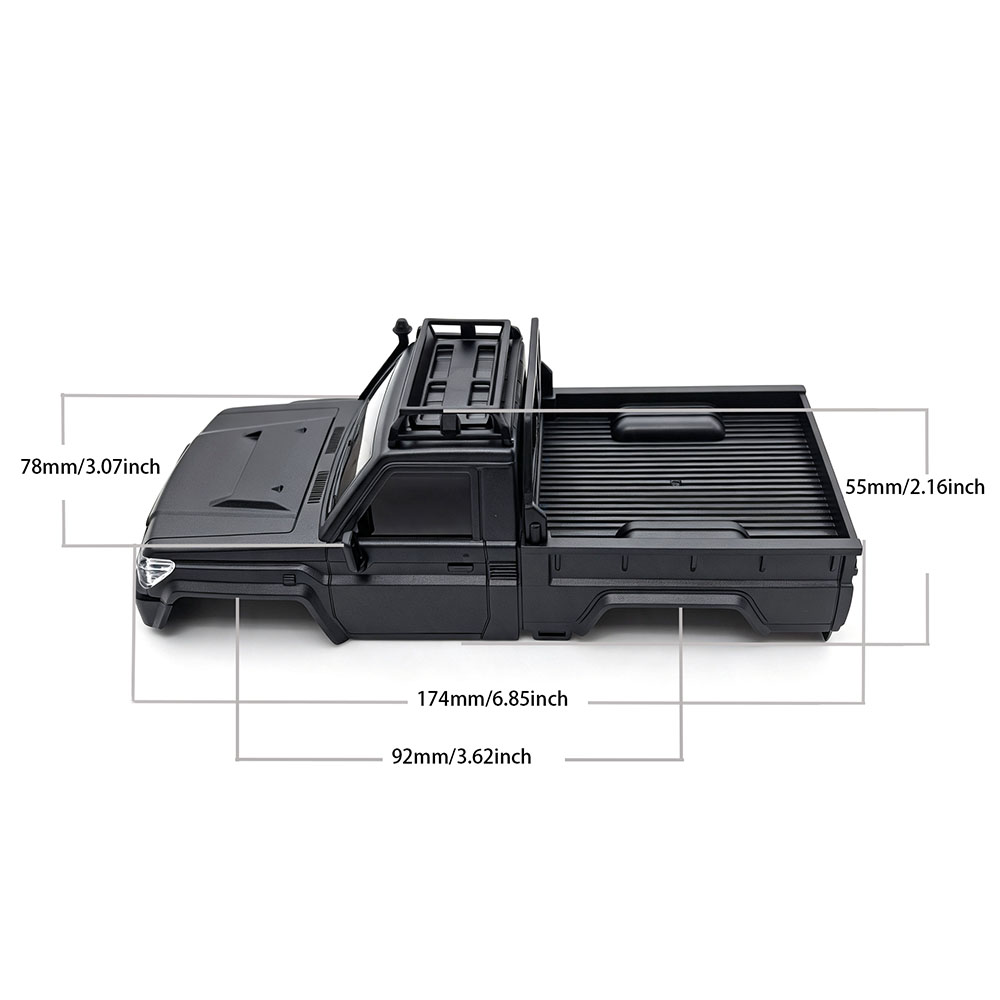 هيكل صلب لسيارة البيك أب AX30، - مراجعة Rc Hobby Grade Truck وسعره