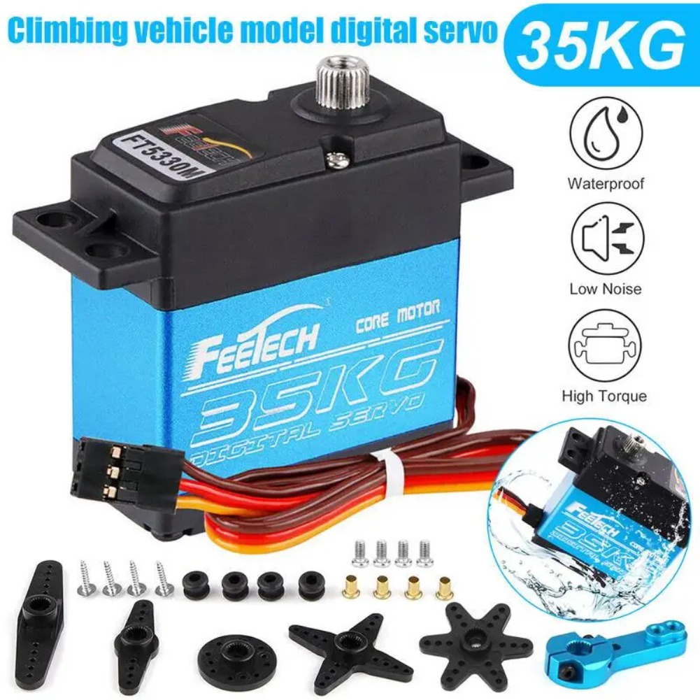 سيرفو رقمي FEETECH FT5330M بقو - مراجعة Rc Hobby Shops وسعره