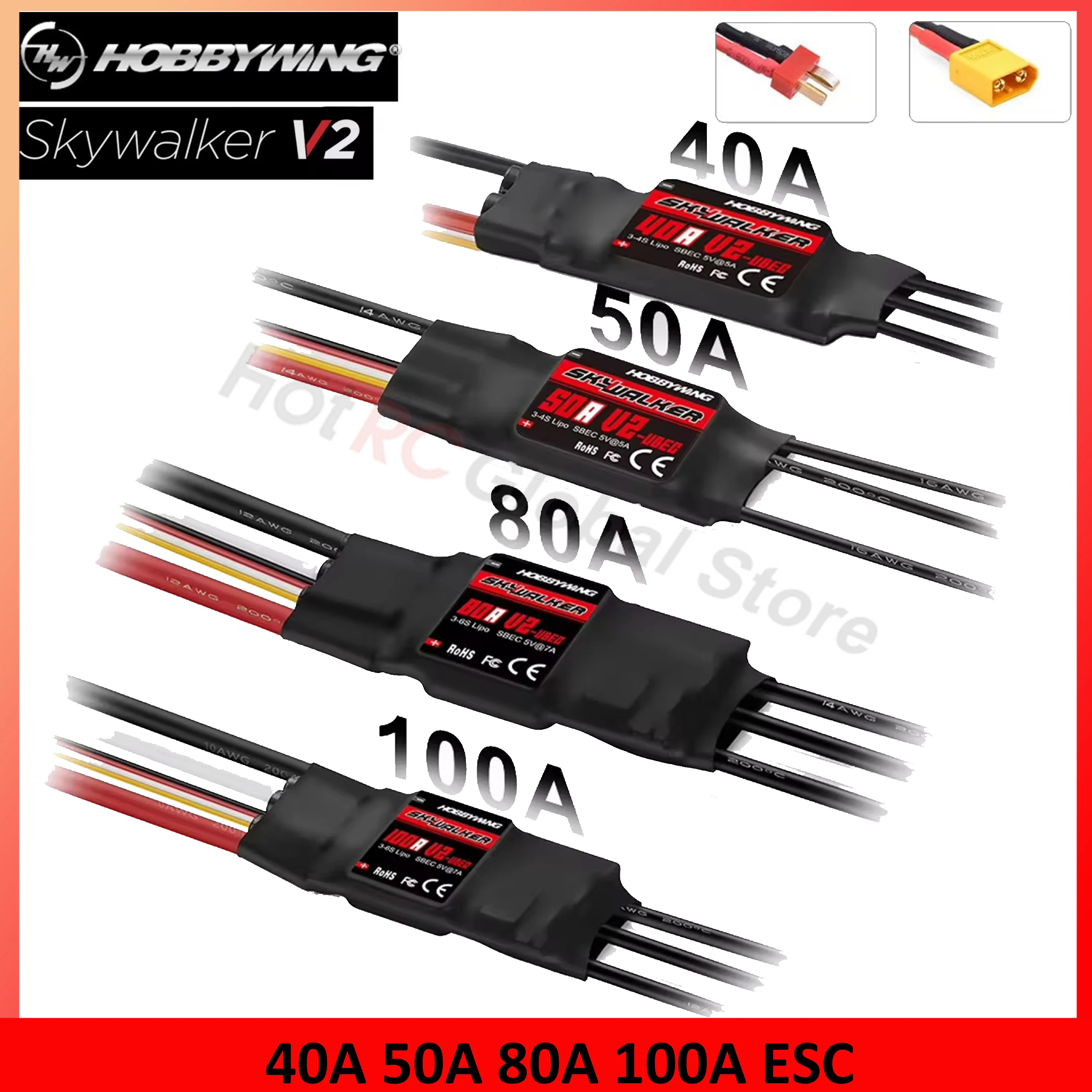 HOBBYWING-Skywalker وحدة تحكم  - مراجعة Rc Hobby Motor وسعره