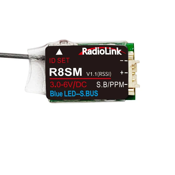 Radiolink R8SM 8 قنوات 2.4G اس - مراجعة Receiver Sbus 8Ch وسعره