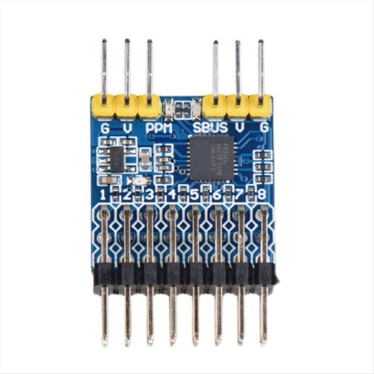 محول A99X SPP-SBUS 8CH لإشارات - مراجعة Receiver Sbus 8Ch وسعره
