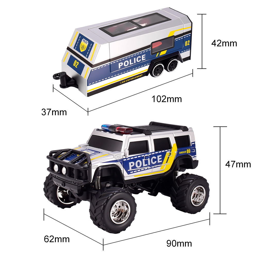 سيارة شرطة تحكم عن بعد 9imod R - مراجعة Rc Hobby Grade Truck وسعره