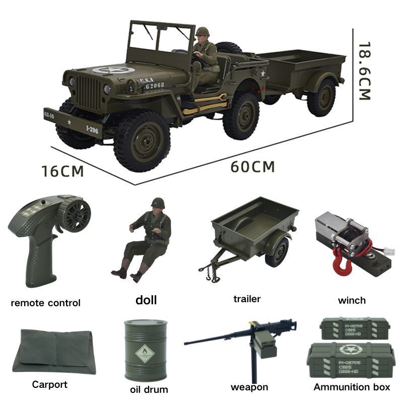 سيارة JJRC C8815 RC طراز جيب و - مراجعة Rc Hobby Grade Truck وسعره