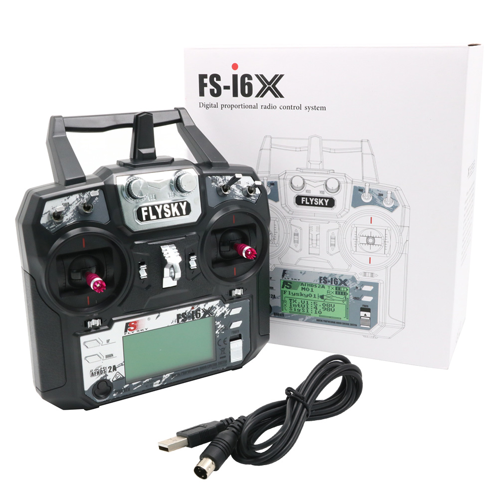 FLYSKY FS-i6X FS i6X 10CH 2.4  - مراجعة Rc Hobby Shops وسعره