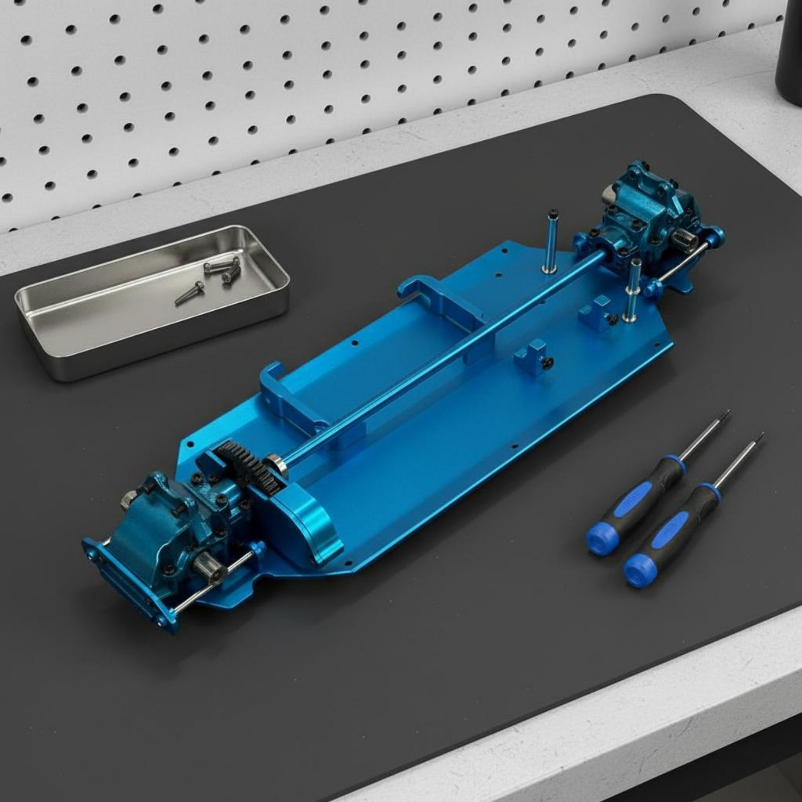 طقم ناقل حركة سيارة بمقياس 1/1 - مراجعة Rc Hobby Motor وسعره