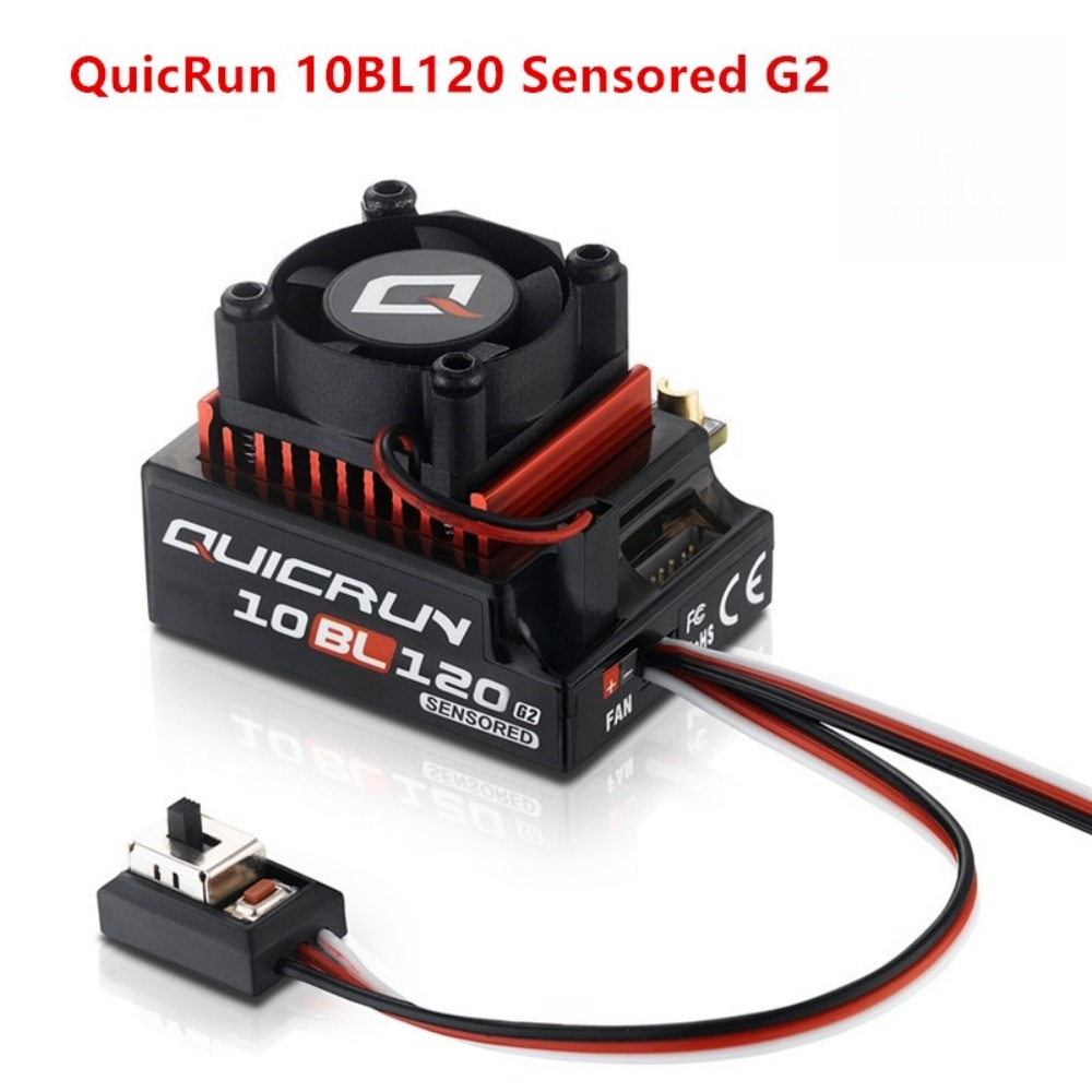 FATJAY Hobbywing QUICRUN-10BL- - مراجعة Rc Hobby Motor وسعره