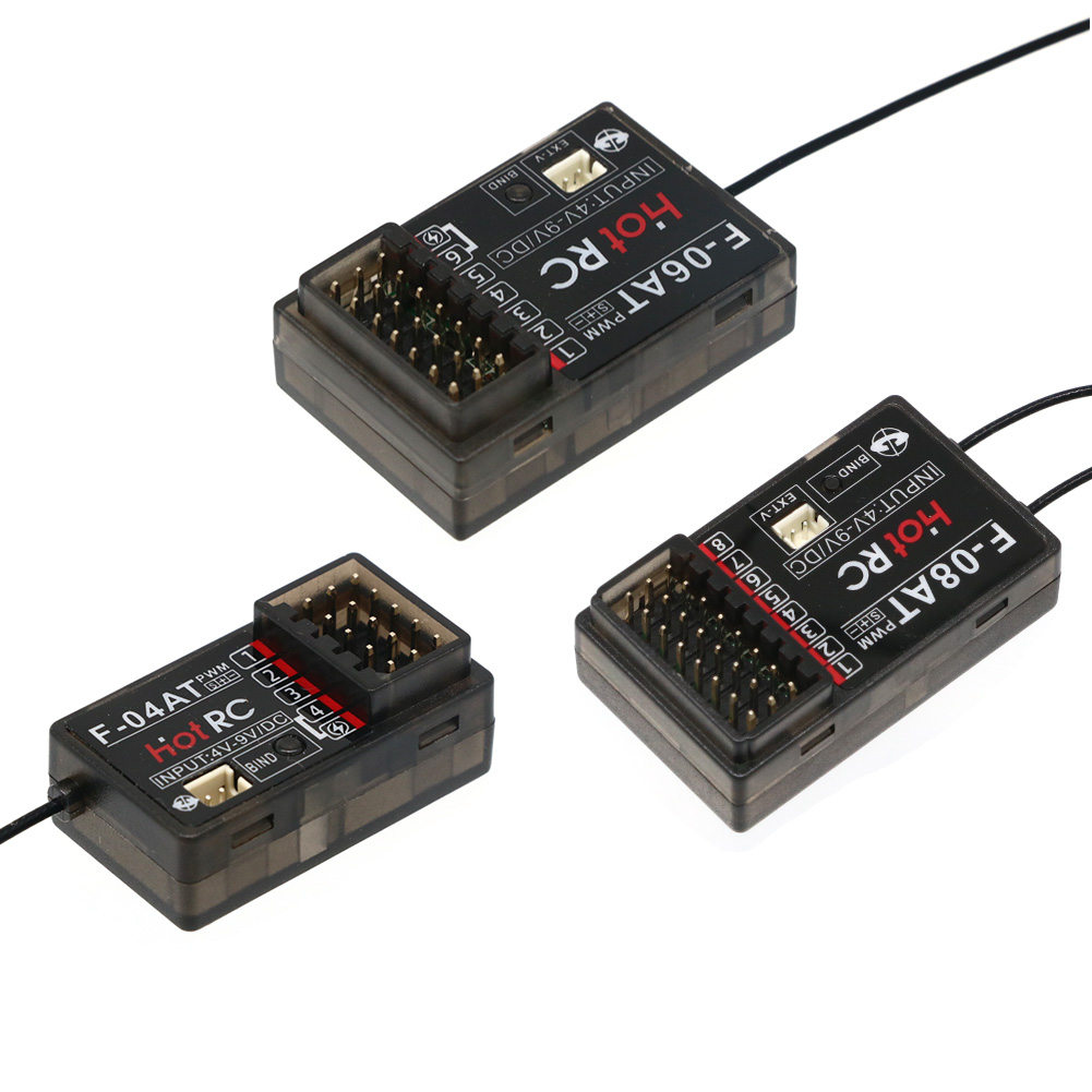 HOTRC 2.4Ghz F-04A F-06A F-08A - مراجعة Rc Hobby Shops وسعره