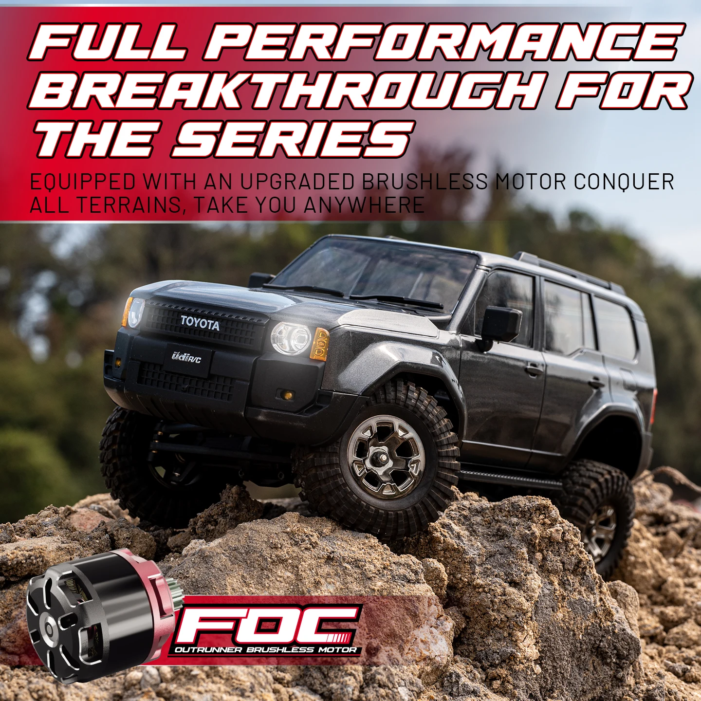 شاحنة UDIRC 1/18 1/24 روك كراو - مراجعة Rc Hobby Grade Truck وسعره